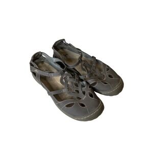 JBU by Jambu Memory Foam Sydney Flat Mary Janes Adjustable Outdoor Casual 9